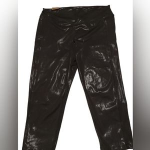 Shiny black leggins - PINK victoria's secret